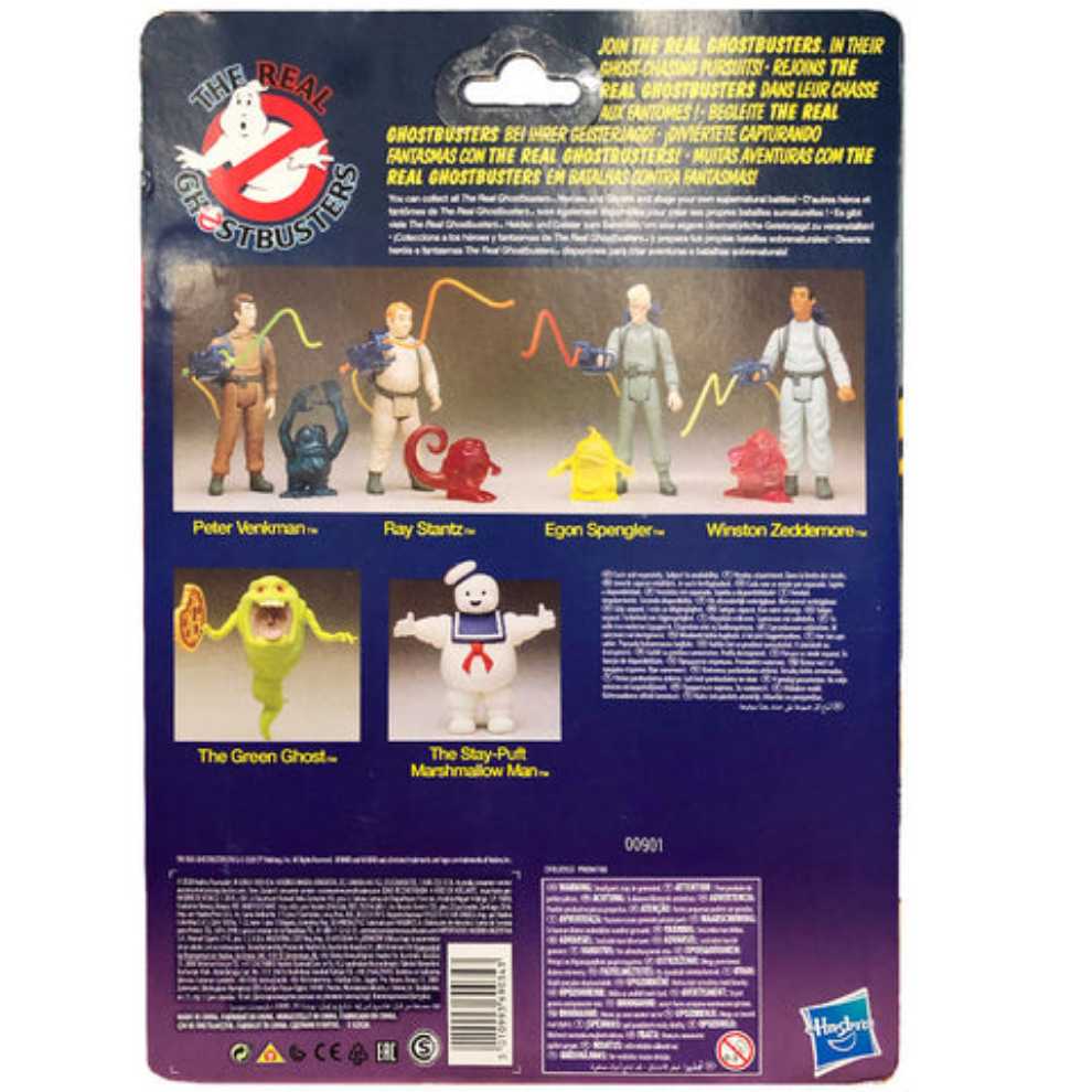 Winston Zeddemore And Chomper Ghost - Hasbro (The Real Ghostbusters) action figure collectible [Barcode 630509935628] - Main Image 3