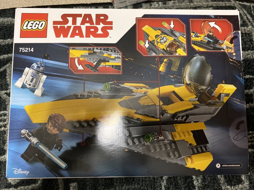 Anakin’s Jedi Starfighter - Lego (Lego Star Wars) action figure collectible [Barcode 673419282291] - Main Image 2