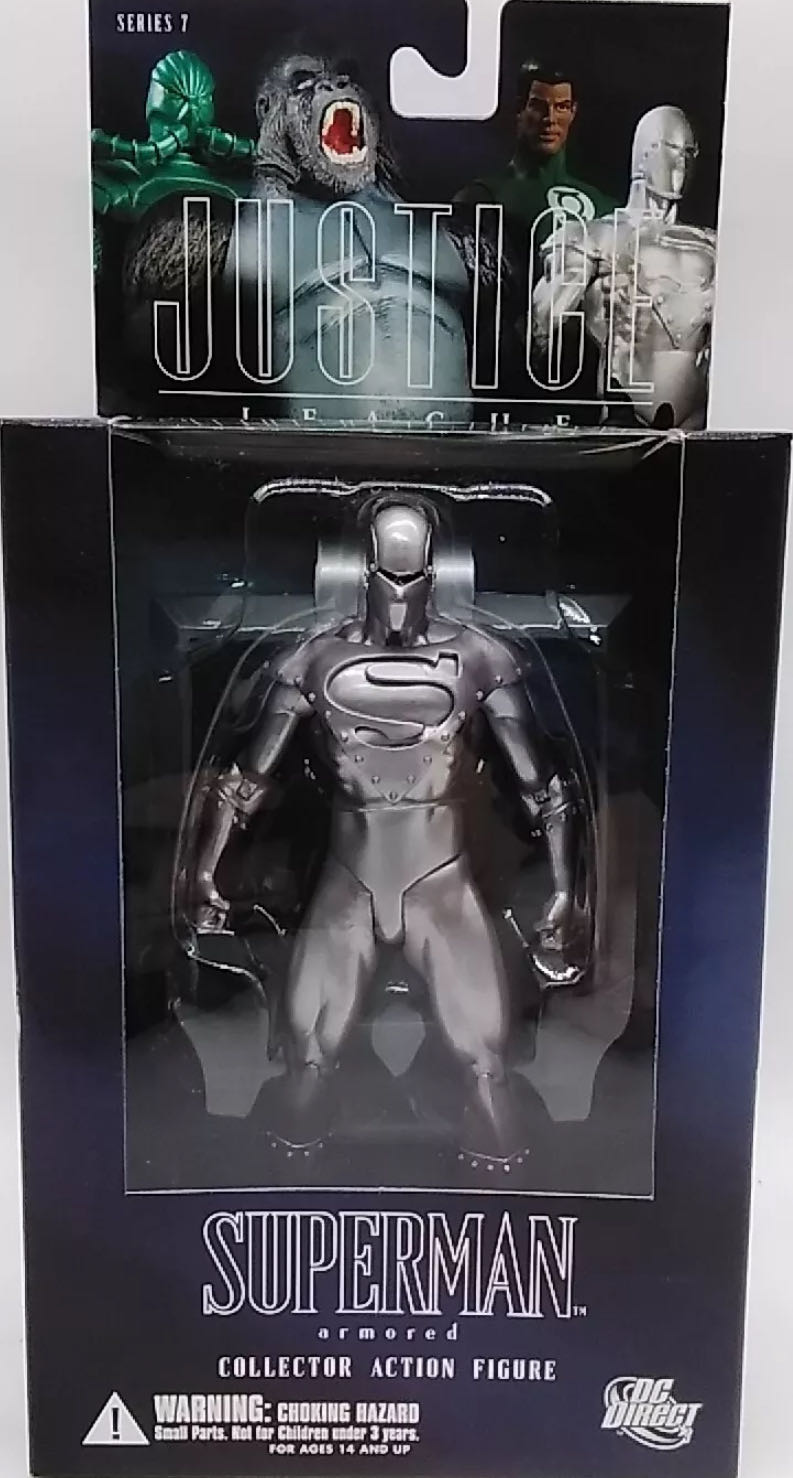 Superman Armored Superman - DC action figure collectible - Main Image 2