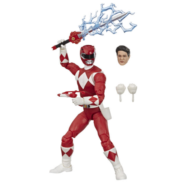 Mighty Morphin Red Ranger - Hasbro (Power Rangers Lightning Collection) action figure collectible [Barcode 630509897261] - Main Image 2