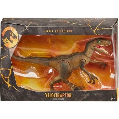 Jurassic Park - Velociraptor - Mattel (Jurassic Park Amber Collection) action figure collectible [Barcode 887961809138] - Main Image 3