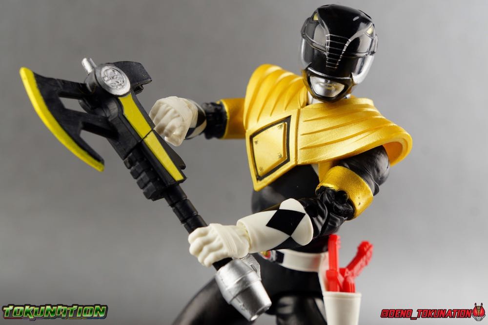 Mighty Morphin Dragon Shield Black Ranger - Hasbro (Mighty Morphin Power Rangers) action figure collectible [Barcode 630509857340] - Main Image 2