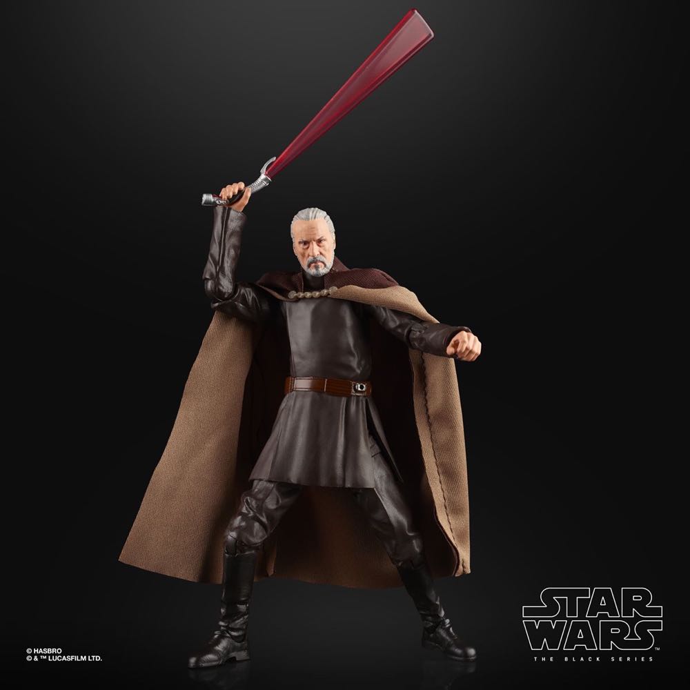 Count Dooku - Hasbro (Star Wars: Attack of the Clones #107) action figure collectible [Barcode 630509902910] - Main Image 2