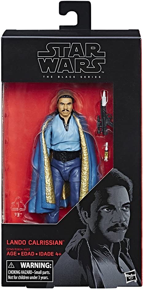 STAR WARS: Lando Calrissian - Hasbro (Star Wars Black Series) action figure collectible [Barcode 630509548262] - Main Image 3