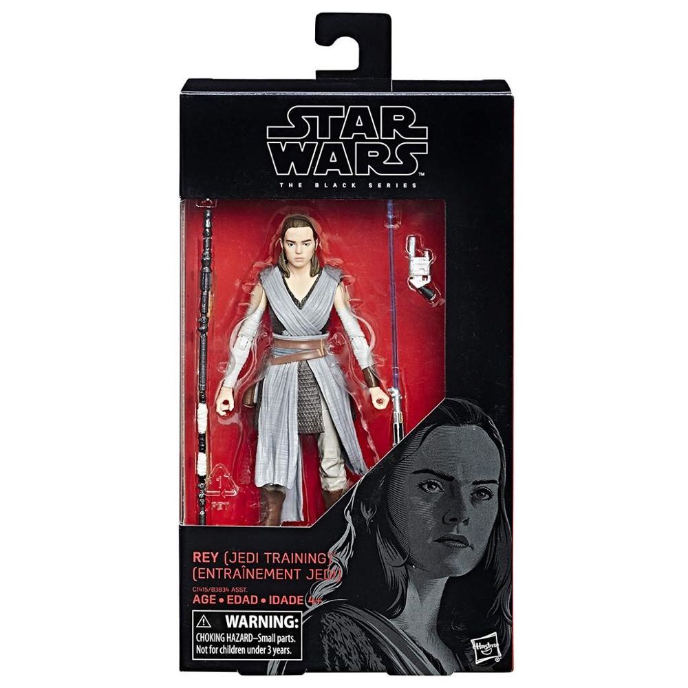 Rey-Jedi Training - Hasbro (Red Line) action figure collectible [Barcode 630509522279] - Main Image 4
