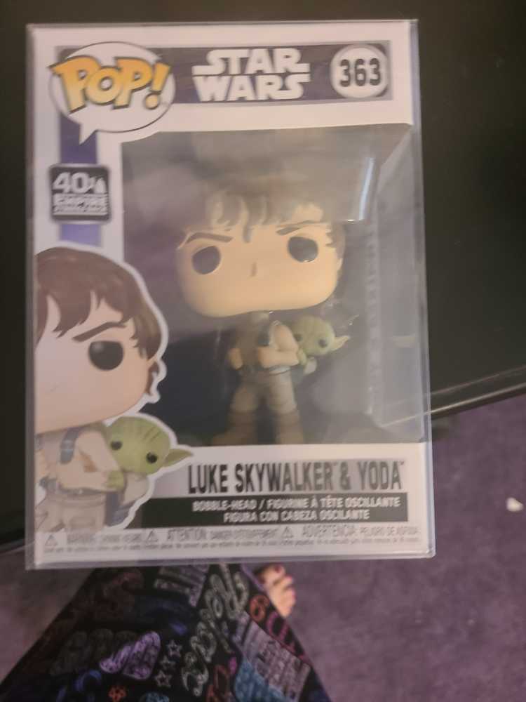 #363 Luke Skywalker & Yoda - Funko (Funko Pop!) action figure collectible [Barcode 889698467681] - Main Image 4