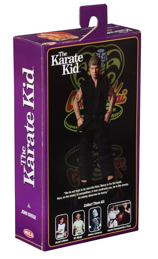 The Karate Kid (Neca): John Kreese - Neca Reel Toys (The Karate Kid) action figure collectible [Barcode 634482191101] - Main Image 2
