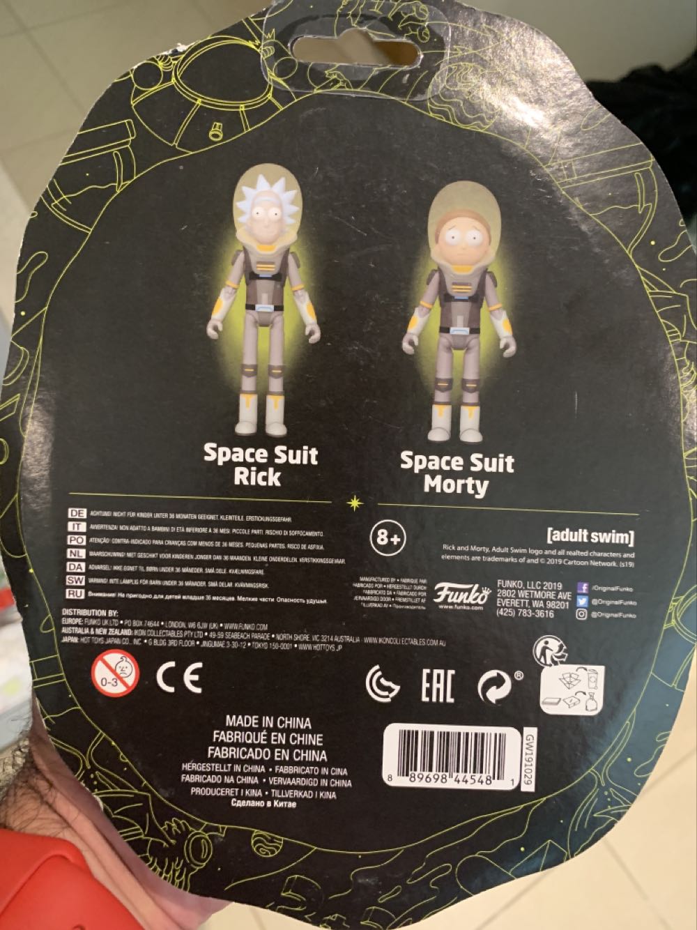 Space Suit Rick - Funko (Rick & Morty) action figure collectible [Barcode 889698445481] - Main Image 2