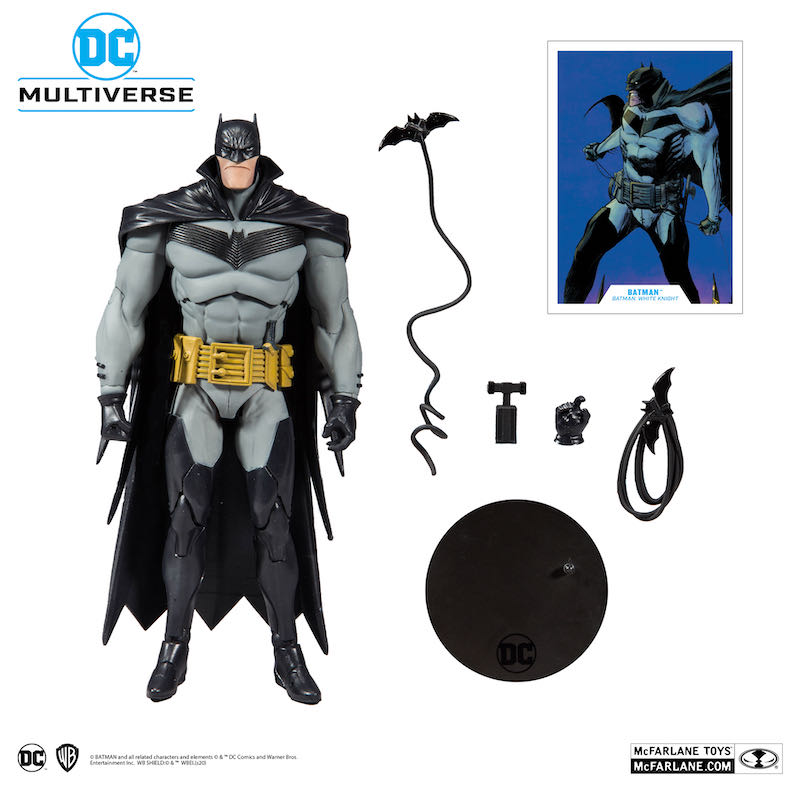 Batman - DC - BATMAN (White Knight) action figure collectible [Barcode 787926154061] - Main Image 4