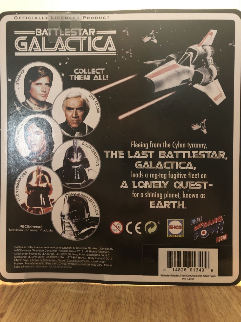 Battlestar Galactica biff bang pow Cylon Centurion - Bif Bang Pow!/EMCE (Battlestar Galactica) action figure collectible [Barcode 814826013409] - Main Image 2