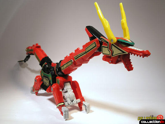 Mighty Morphin Power Rangers Red Dragon Thunderzord - Bandai (Mighty Morphin Power Rangers) action figure collectible [Barcode 045557022259] - Main Image 3