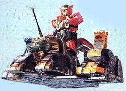 Mighty Morphin Power Rangers Thunderzord Assault Team - Bandai (Mighty Morphin Power Rangers) action figure collectible [Barcode 045557022624] - Main Image 3