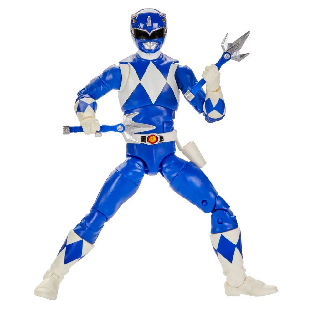 Mighty Morphin Blue Ranger - Hasbro (Mighty Morphin Power Rangers) action figure collectible [Barcode 630509936052] - Main Image 3