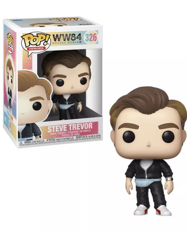 Wonder Woman - Pop! WW84 - Steve Trevor - Funko (Wonder Woman 1984) action figure collectible [Barcode 889698466653] - Main Image 2