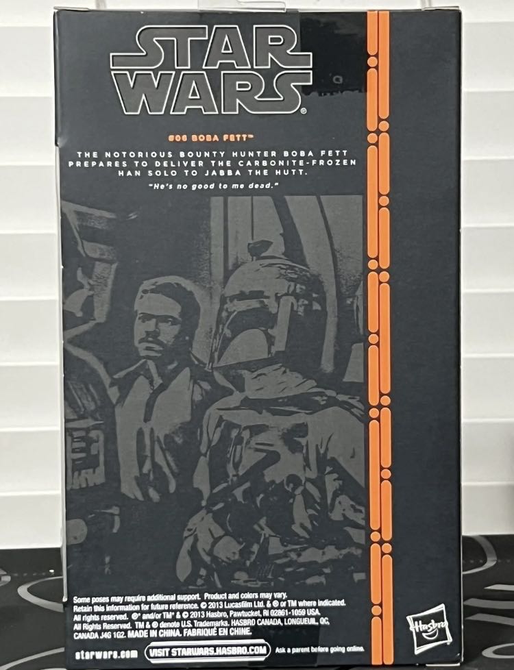 Boba Fett TBS [P1] #06 - Hasbro (Star Wars Episode V: The Empire Strikes Back) action figure collectible [Barcode 5010994762568] - Main Image 2