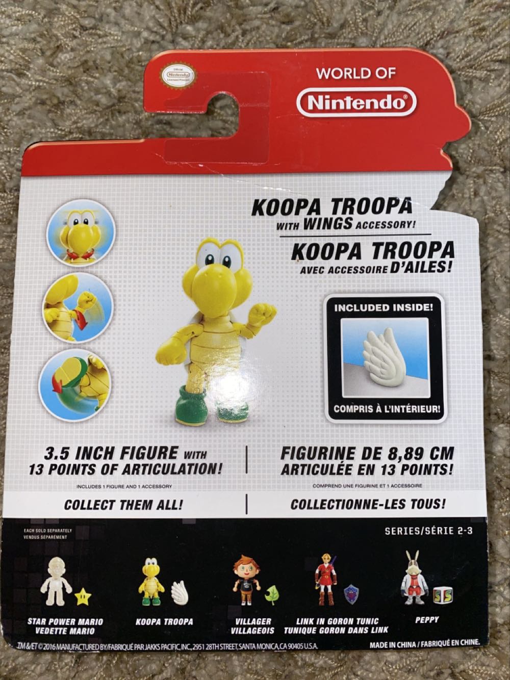 Koopa Troopa - JAKKS Pacific, Inc. (World Of Nintendo) action figure collectible [Barcode 039897998275] - Main Image 2