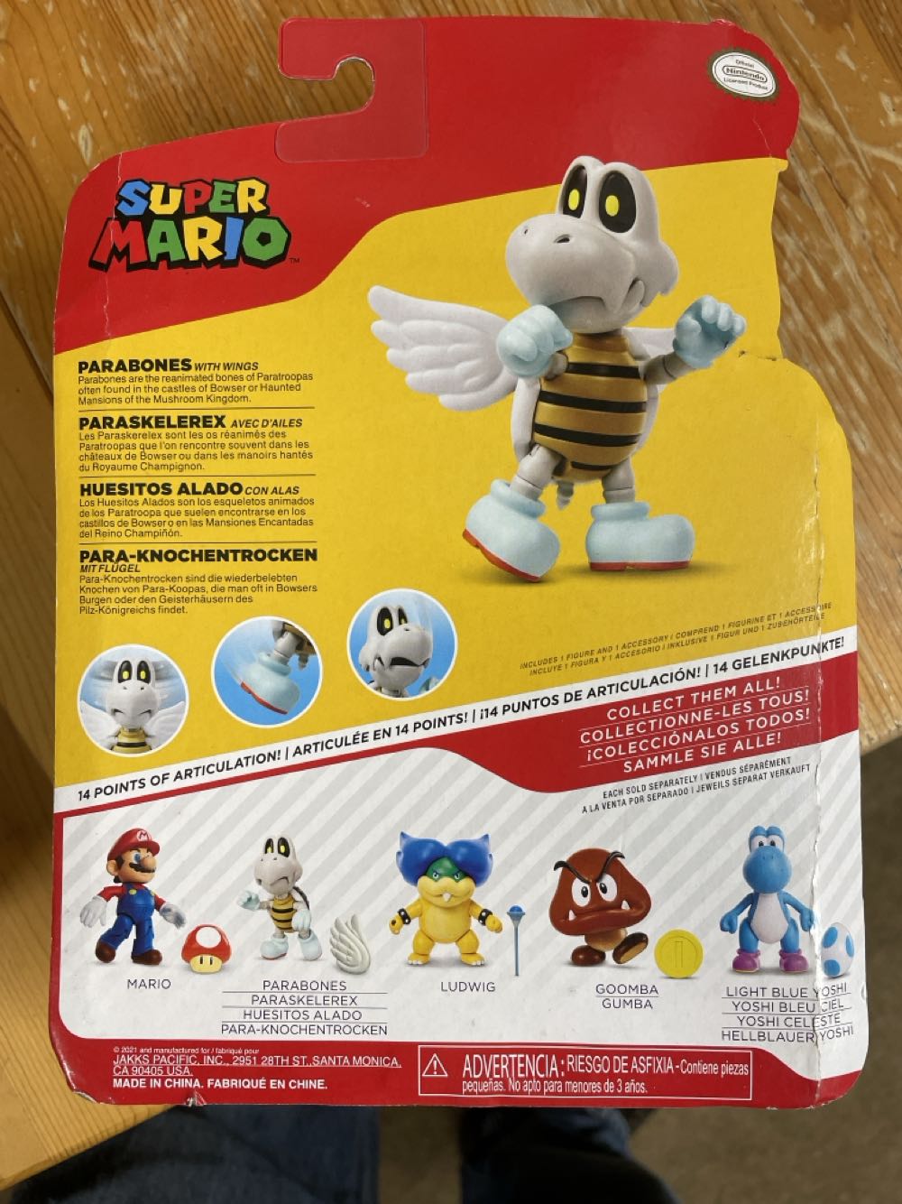 Parabones - JAKKS Pacific, Inc. (Super Mario) action figure collectible [Barcode 039897726342] - Main Image 2