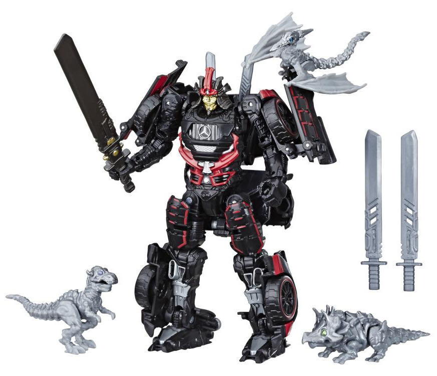 Autobot Drift & Dinobot ‘Tops, Dinobot Pterry, Dinobot Sharp T (Studio Series 36) - Hasbro / Takara Tomy (Studio Series: The Last Knight) action figure collectible [Barcode 630509786640] - Main Image 2