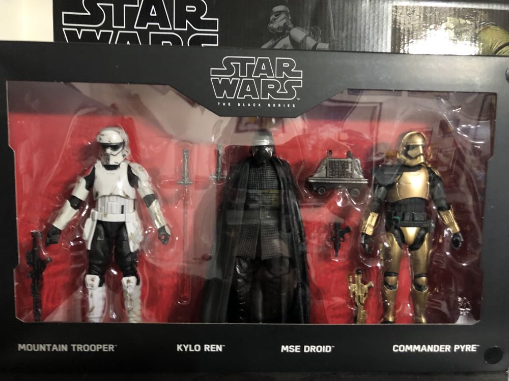 The First Order w/Mountain Trooper, Kylo Ren, MSE Droid, Captain Pyre - Hasbro (Red Line) action figure collectible [Barcode 630509804061] - Main Image 2