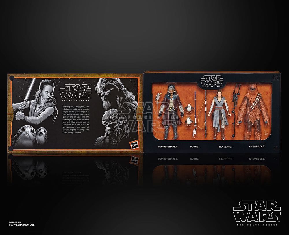 Star Wars: Smuggler’s Run 4-Pack - Hasbro (Smuggler’s Run) action figure collectible [Barcode 630509804047] - Main Image 3