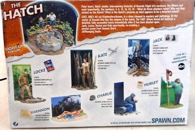 The Hatch - Lost TV Show - McFarlane Toys (Lost - ABC TV Series) action figure collectible [Barcode 787926153095] - Main Image 2