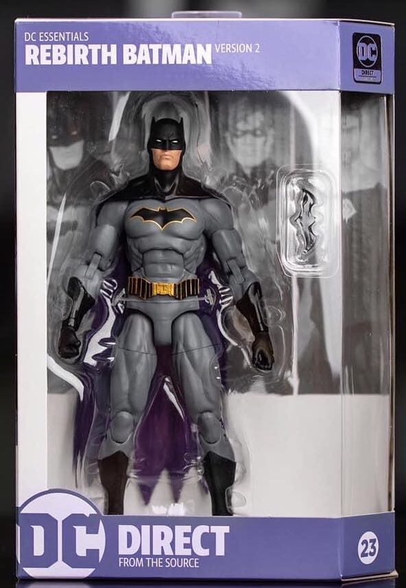 Batman (Rebirth v2) - DC Direct (DC Essentials) action figure collectible [Barcode 761941366890] - Main Image 2