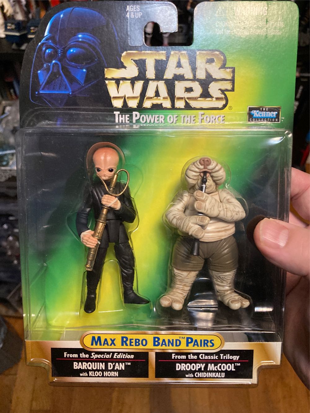 Barquin D’an & Droopy McCool 2-Pack - Hasbro (Star Wars: Episode VI - Return Of The Jedi) action figure collectible [Barcode 076281840192] - Main Image 3