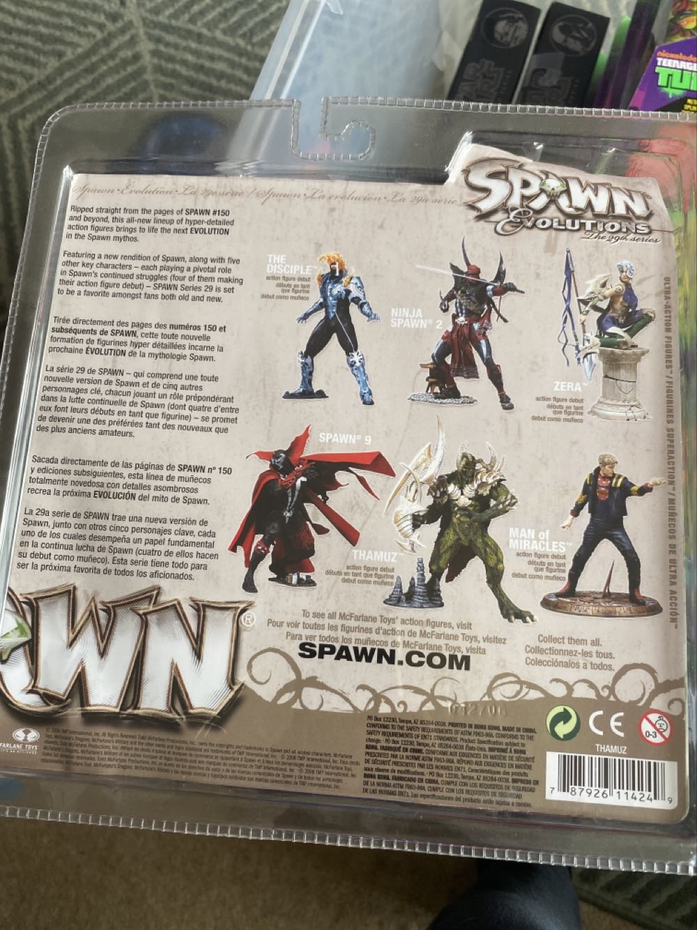 Thamuz - MacFarlane Toys (Spawn: Evolutions) action figure collectible [Barcode 787926114249] - Main Image 2