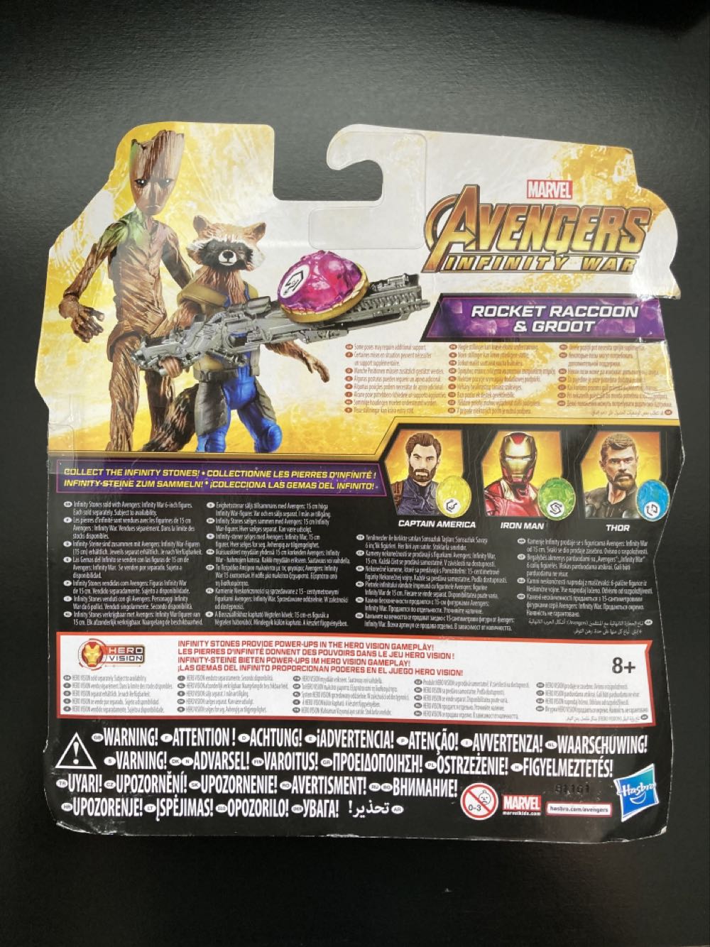 Avengers Infinity War Rocket Raccoon & Groot - Hasbro action figure collectible [Barcode 5010993462933] - Main Image 2