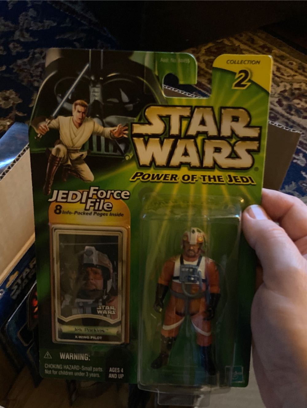 Jek Porkins - Hasbro (2000-2002 The Power of the Jedi) action figure collectible [Barcode 076930844571] - Main Image 4