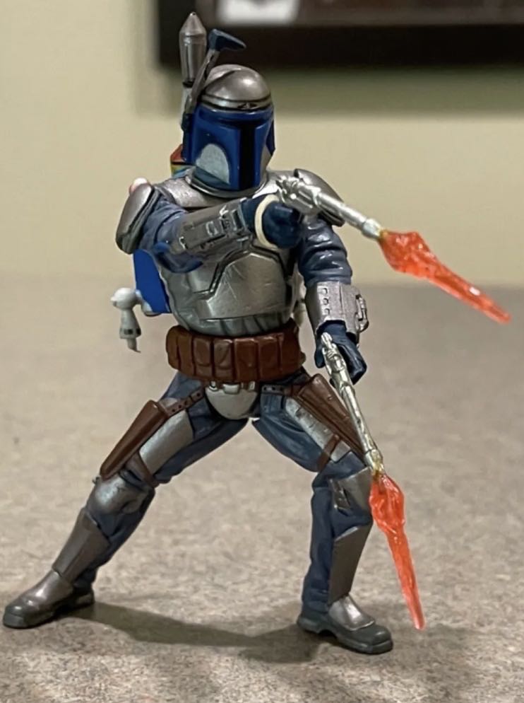 Jango Fett POTJ - Sneak Preview - Hasbro (Star Wars Episode II: Attack Of The Clones) action figure collectible - Main Image 4