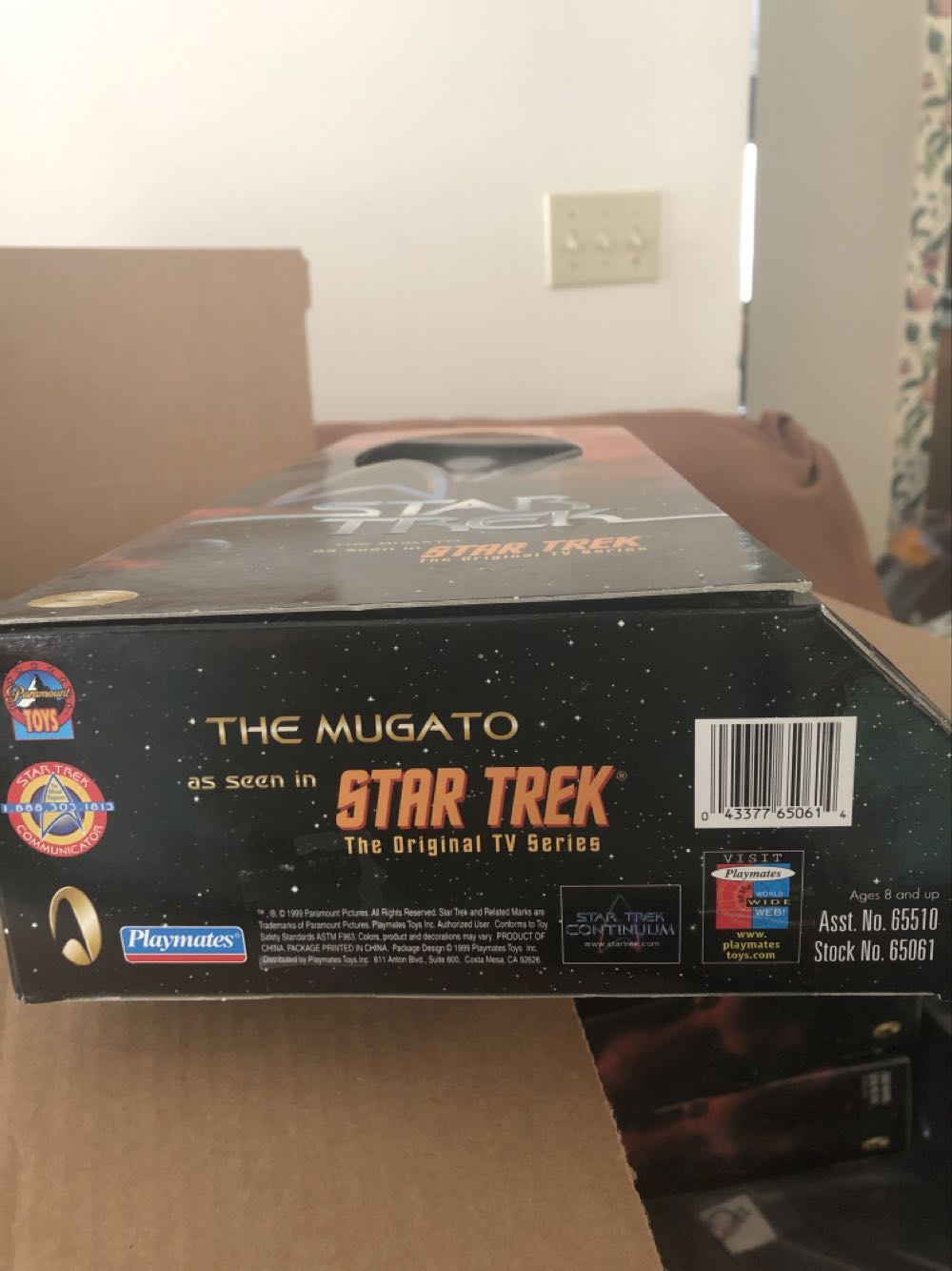 The Mugato - Playmates (Star Trek TOS) action figure collectible [Barcode 043377650614] - Main Image 4