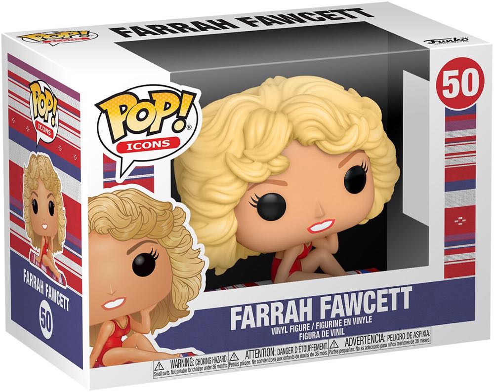Farrah Fawcett (Farrah Fawchett) 50 - Funko Pop action figure collectible [Barcode 889698467735] - Main Image 2