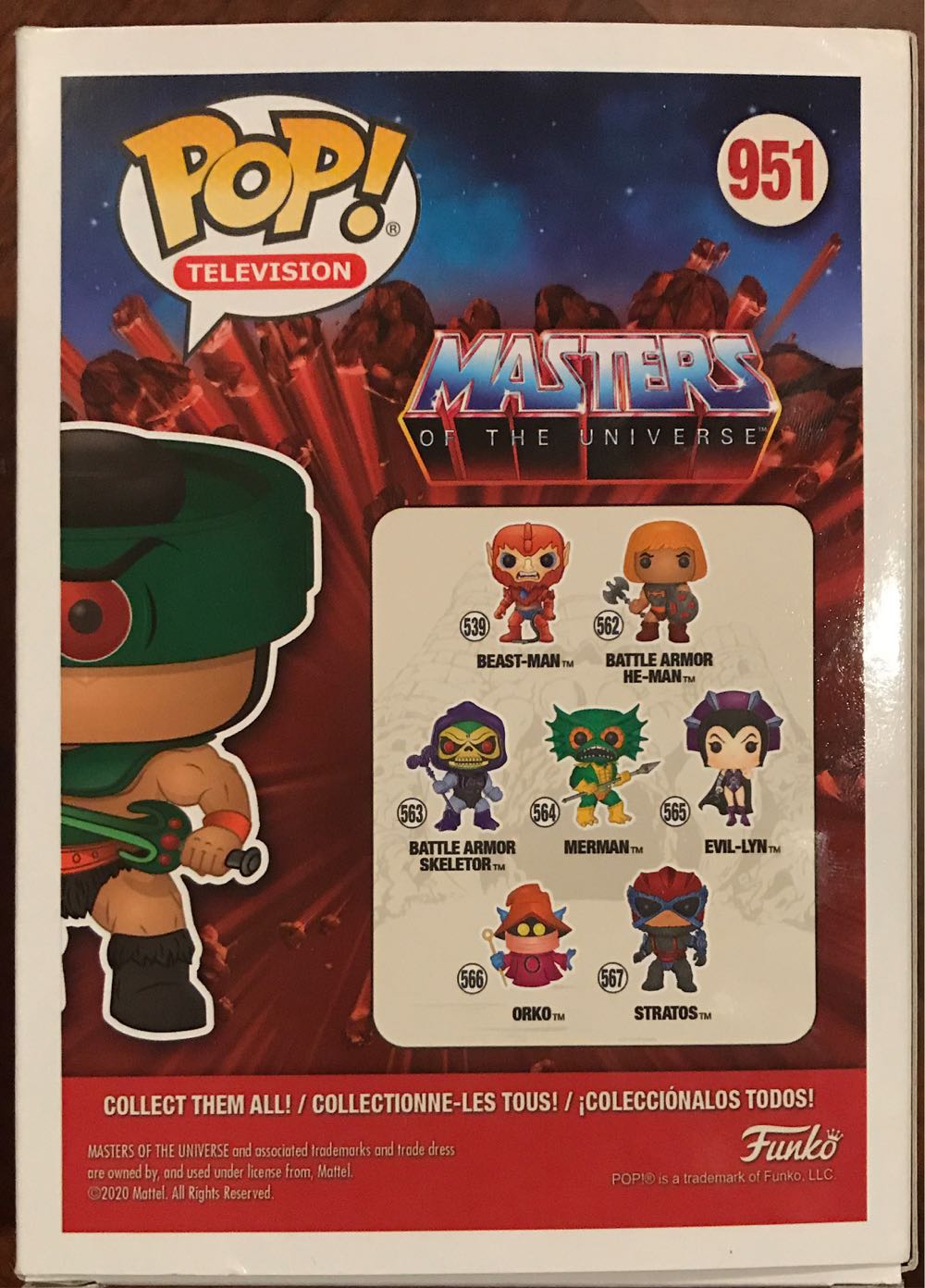 Masters Of The Universe 951 Tri-Klops - Funko (Funko Pops) action figure collectible [Barcode 889698459884] - Main Image 2