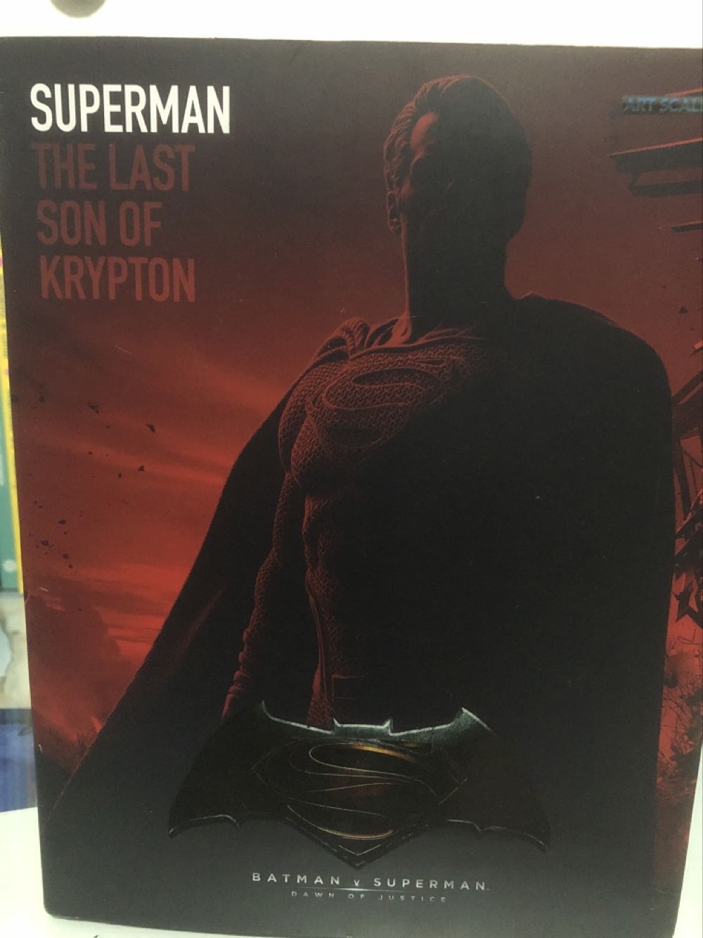 Superman - The Last Son Of Krypton - Iron Studios (Batman v Superman Dawn Of Justice Movie) action figure collectible [Barcode 742832352765] - Main Image 2