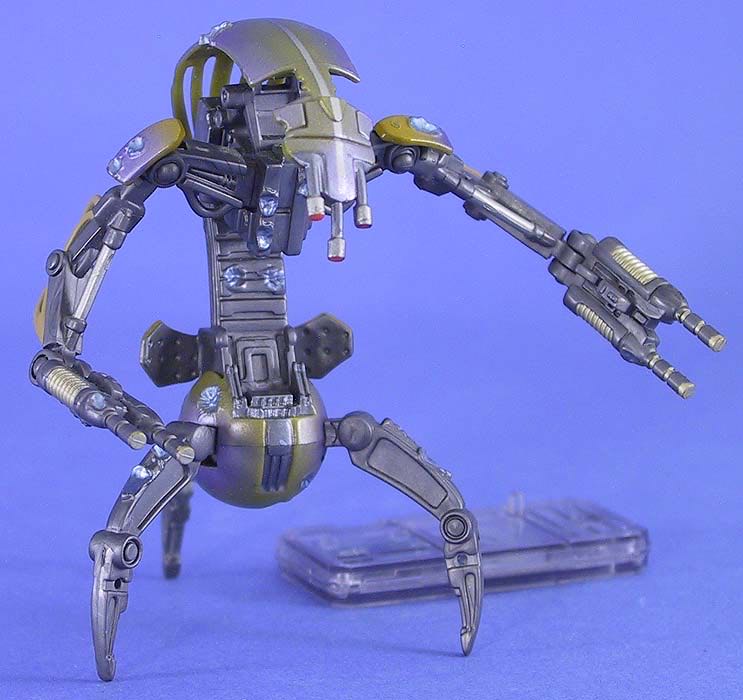 Destroyer Droid Battle Damaged - Hasbro (The Phantom Menace) action figure collectible [Barcode 076930841266] - Main Image 3