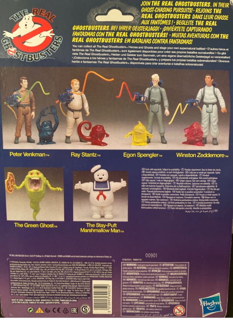 Kenner The Real Ghostbusters - Egon Spengler & Gulper Ghost - Hasbro (The Real Ghostbusters - Reissue) action figure collectible [Barcode 5010993690350] - Main Image 2