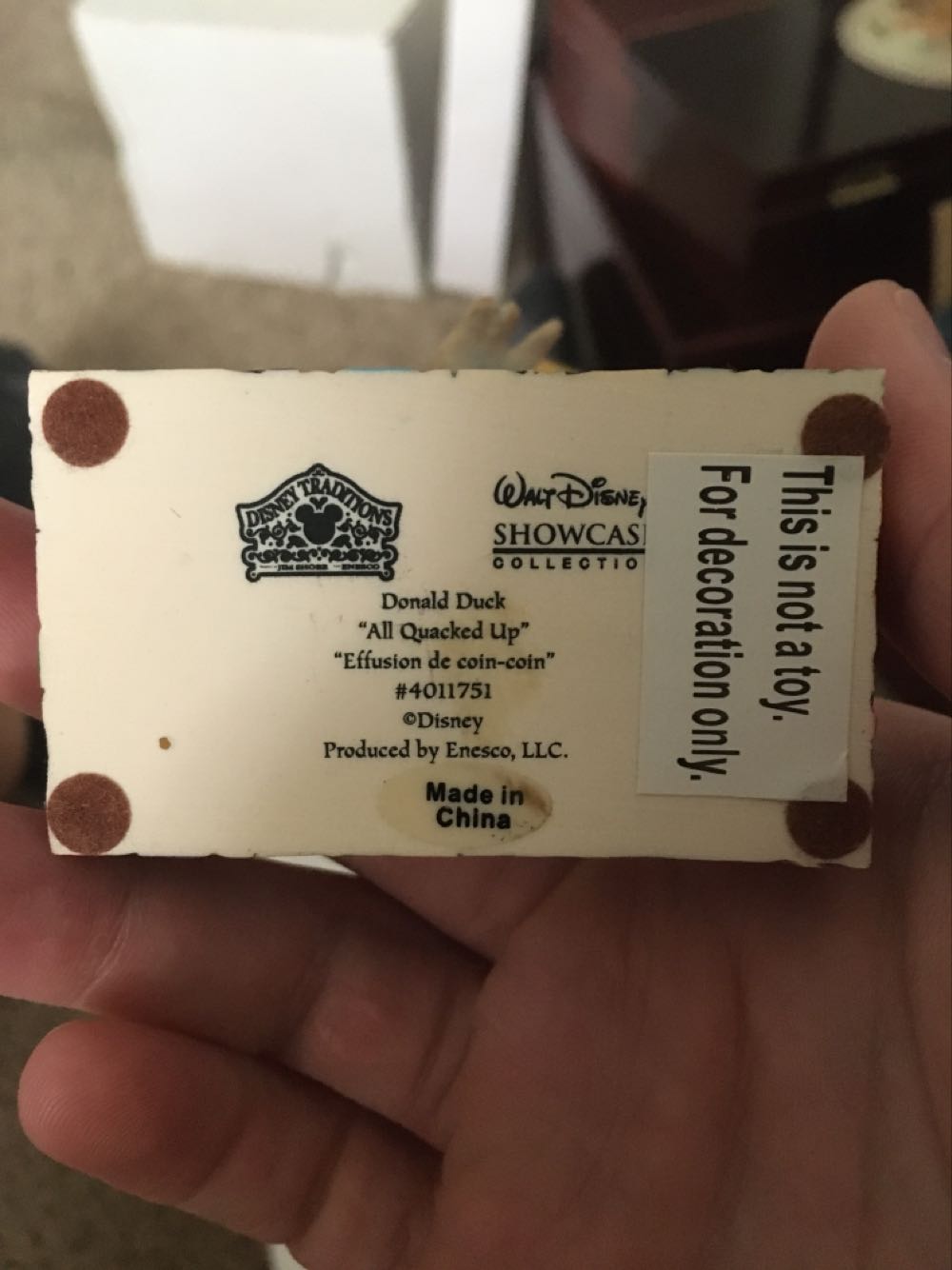 All Quacked Up Donald   action figure collectible [Barcode 045544173766] - Main Image 2