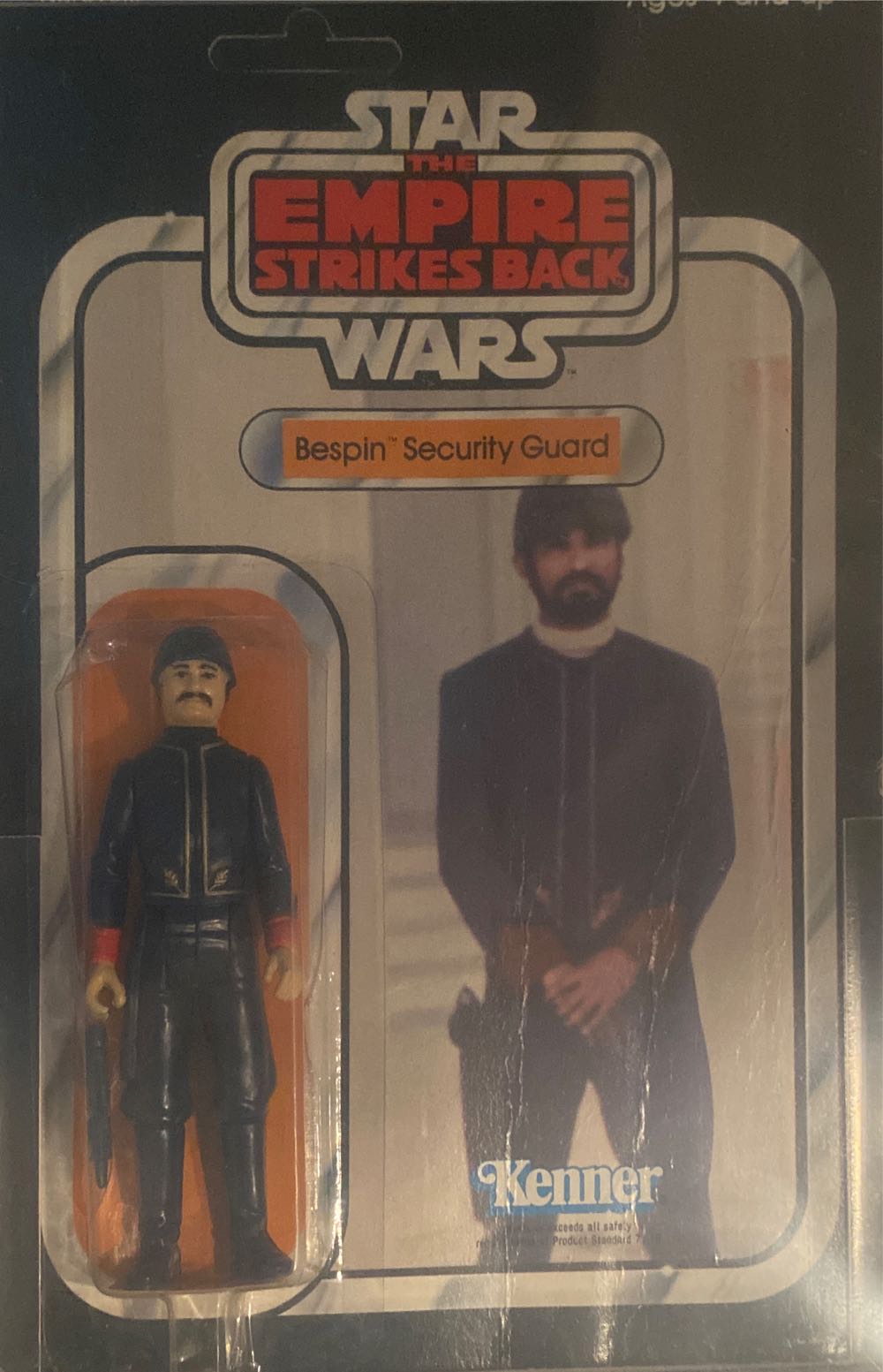 Bespin Security Guard [White, 31A-ESB, COO Removed, Handlebar Moustache] - Kenner (The Empire Strikes Back (31 Set)) action figure collectible [Barcode 076281398105] - Main Image 2