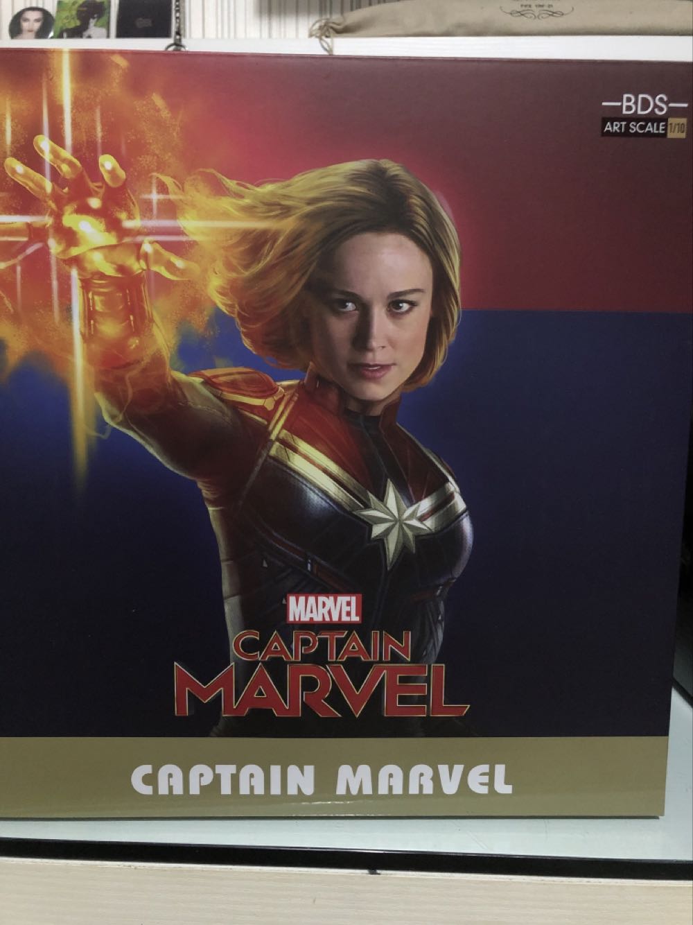 Captain Marvel - Iron Studios (Captain Marvel MCU) action figure collectible [Barcode 606529302672] - Main Image 2