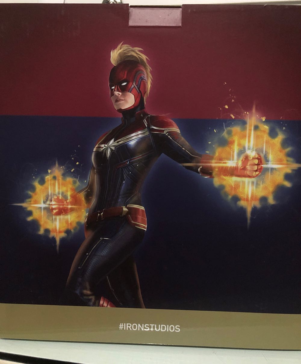 Captain Marvel - Iron Studios (Captain Marvel MCU) action figure collectible [Barcode 606529302672] - Main Image 4