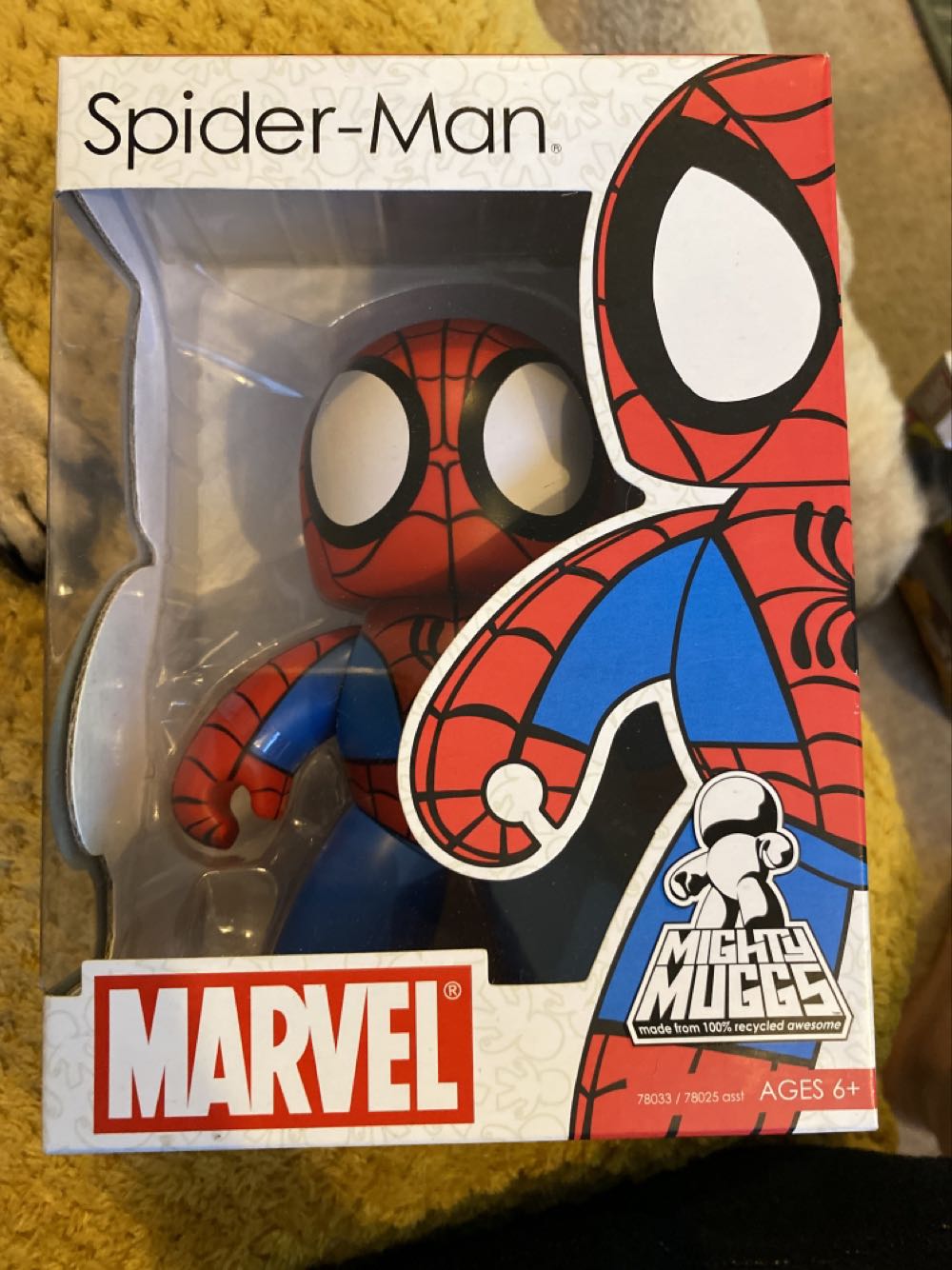 Spider Man - Hasbro (Mighty Muggs) action figure collectible [Barcode 5010994331184] - Main Image 1