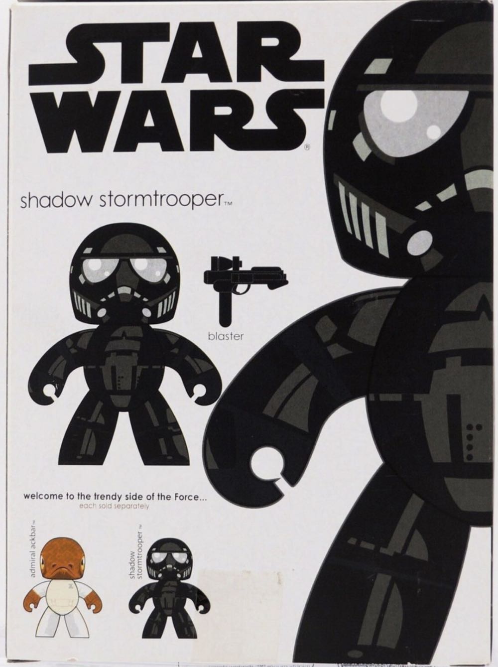 Shadow Stormtrooper - Hasbro (Star Wars: Expanded Universe) action figure collectible [Barcode 653569343042] - Main Image 2