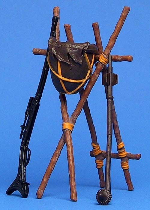 Anakin Skywalker (Tatooine Attack) - Hasbro (Star Wars: Saga-Blue: 3”) action figure collectible [Barcode 076930849064] - Main Image 3