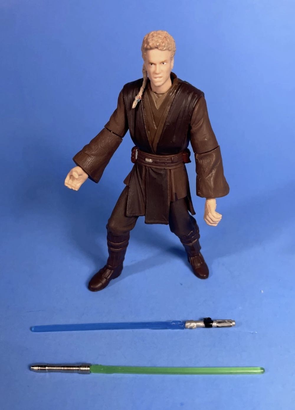 Anakin Skywalker (Hangar Duel) - Hasbro (Star Wars: Saga-Blue: 3”) action figure collectible [Barcode 076930846056] - Main Image 3
