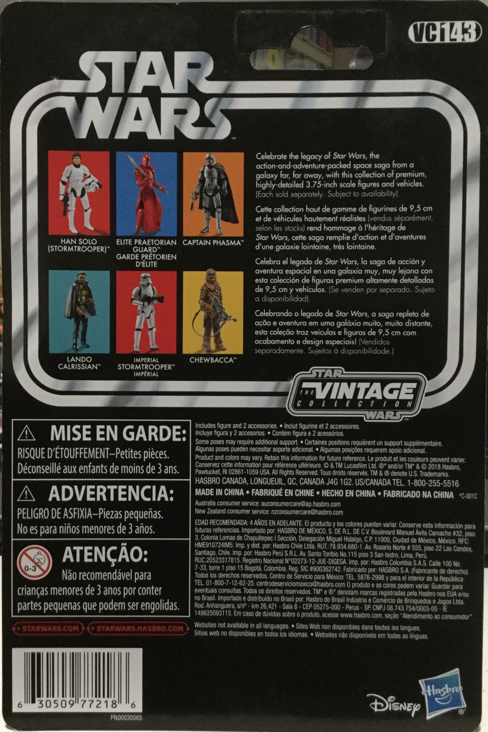 Vintage Collection - #143 - Han Solo (Stormtrooper) - Disney/ Hasbo (A New Hope) action figure collectible - Main Image 2