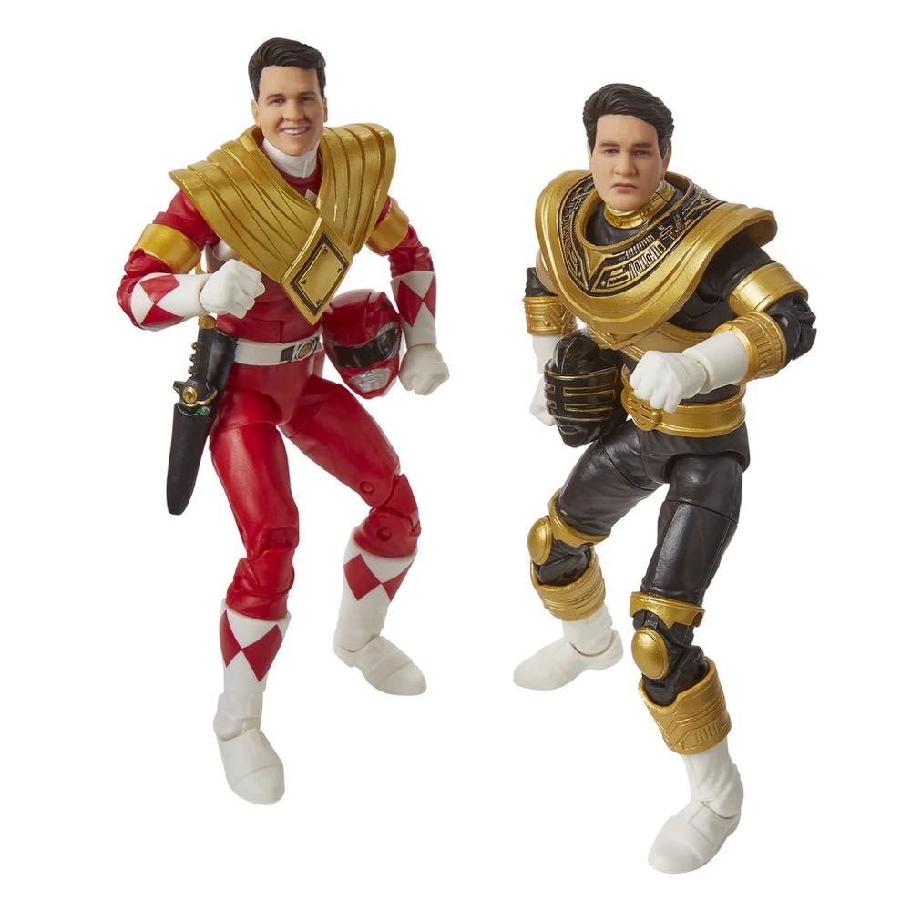 Power Ranger-Red Ranger and Zeo Gold Ranger - Hasbro (Power Ranger-Lightning Collection) action figure collectible [Barcode 630509850013] - Main Image 4