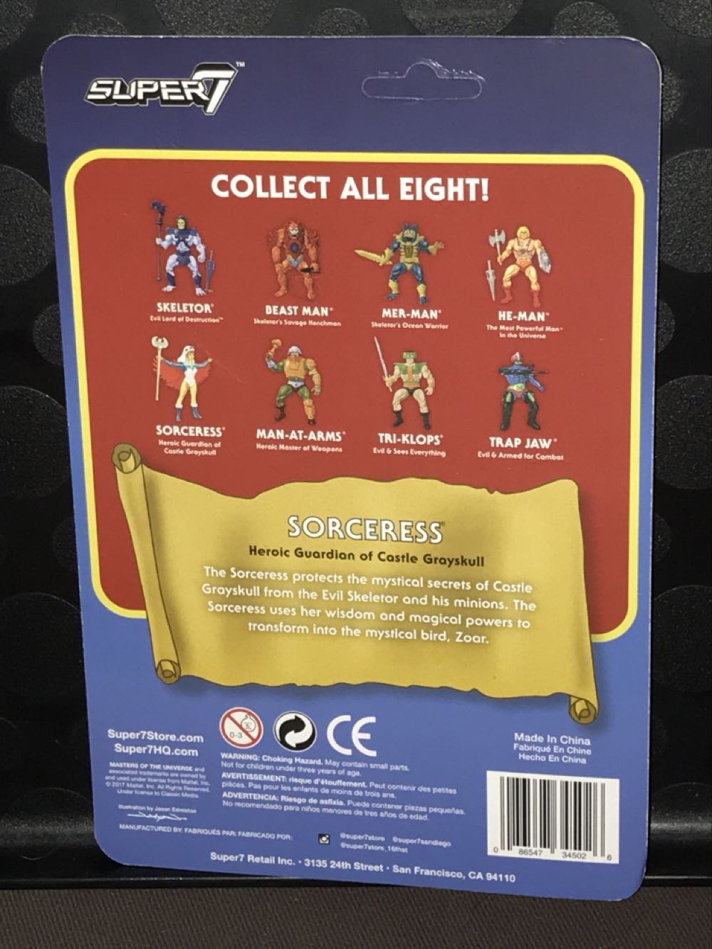 Sorceress - Super 7 (Masters Of The Universe) action figure collectible - Main Image 3