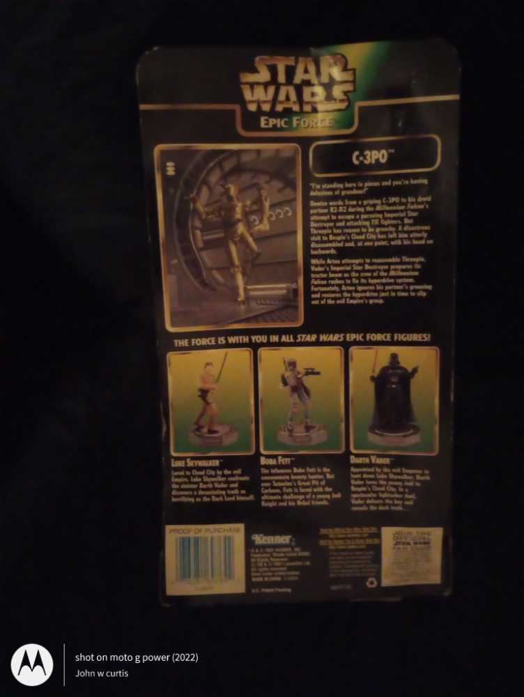 Star Wars C-3PO - Hasbro, Inc (Star Wars: Epic Force) action figure collectible [Barcode 076281697642] - Main Image 4