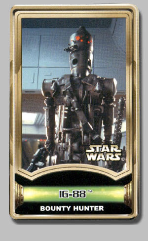 Carded Signed. Power Of The Jedi. IG-88 (Bounty Hunter) Signed Bill Hargreaves - Hasbro (Empire Strikes Back) action figure collectible [Barcode 076930845875] - Main Image 4
